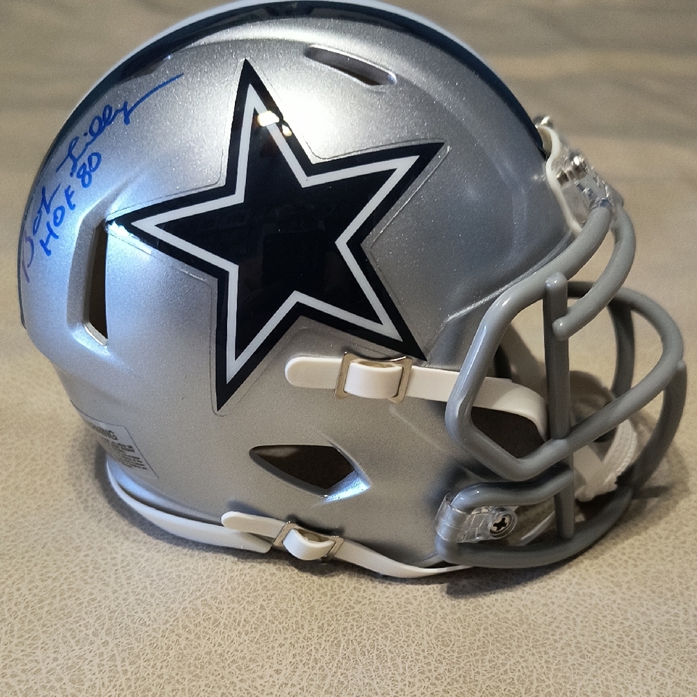 Dallas Cowboys Autographed Helmet